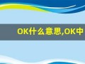 OK什么意思,OK中文翻译,OK用法及例句,OK怎么读
