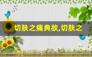 切肤之痛典故,切肤之痛故事,切肤之痛是什么意思
