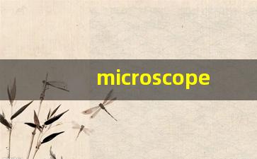 microscope什么意思,microscope中文翻译,microscope用法及例句,microscope怎么读-第1张图片-我的生活随想