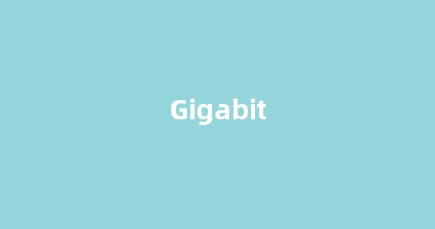 Gigabit中文翻译,Gigabit是什么意思,Gigabit发音、用法及例句(gigabit怎么读)-第1张图片-我的生活随想